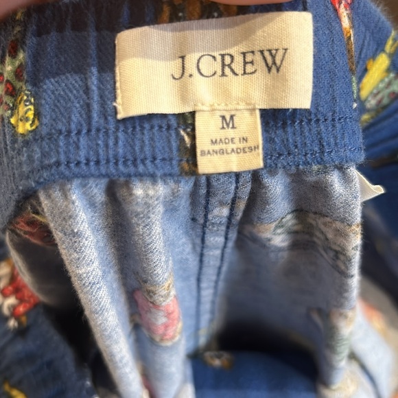 J. Crew Christmas Doggies Pajama Pants - Picture 6 of 7